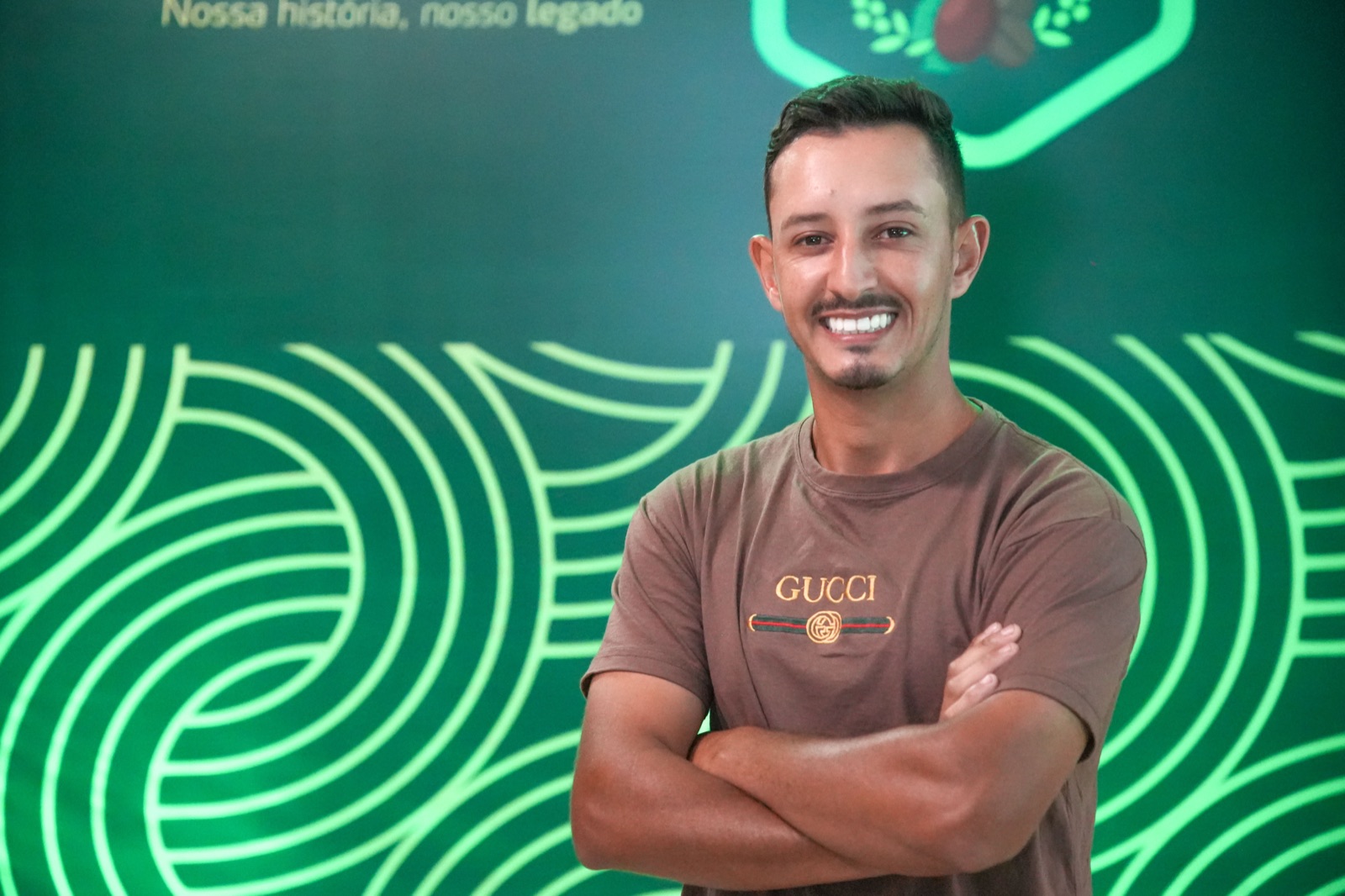 Jean Carlos de Faria, 1º lugar na categoria Cereja Descascado